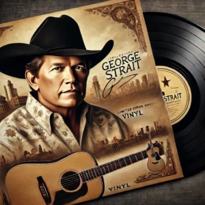 George Strait Signed Vinyl Record