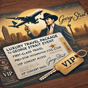 Luxury Travel Package to George Strait Event